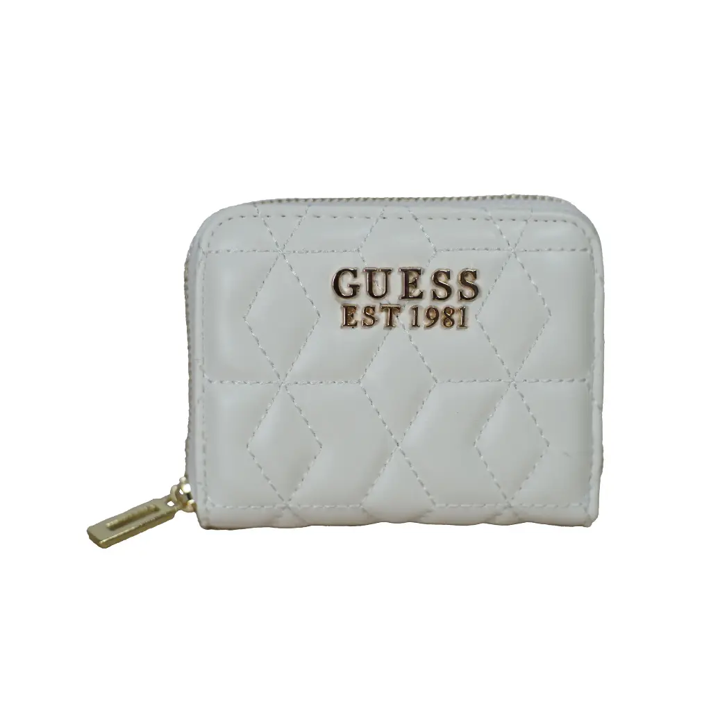 Cartera Blanco EST 1981 Los Angeles Negro (Inspiración Guess) 01.webp