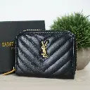 Cartera Cassandre Matelassé Negro (Inspiración Saint Laurent) 04.webp