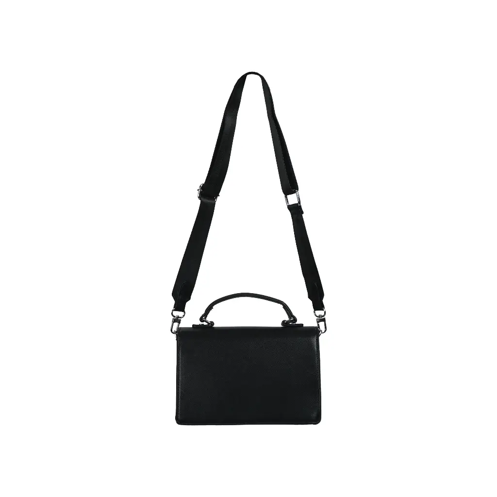 Bolso Bandolera Negro (Inspiración Prada) 03.webp
