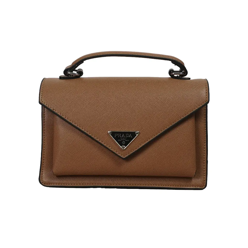 Bolso Bandolera Marron (Inspiración Prada) 01.webp
