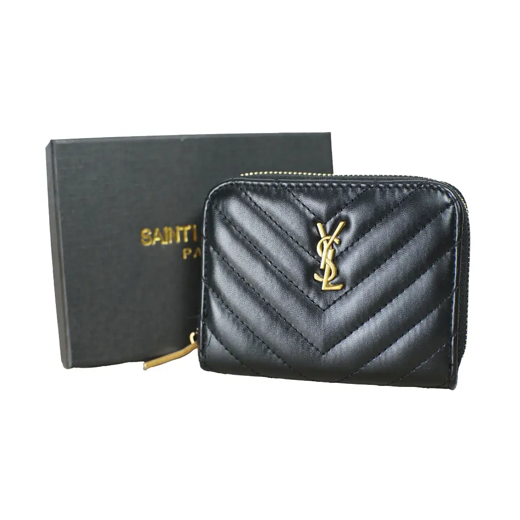 Cartera Cassandre Matelassé Negro (Inspiración Saint Laurent) 03.webp