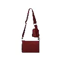 Bolso con monedero Rojo (Inspiración Prada) 06.webp