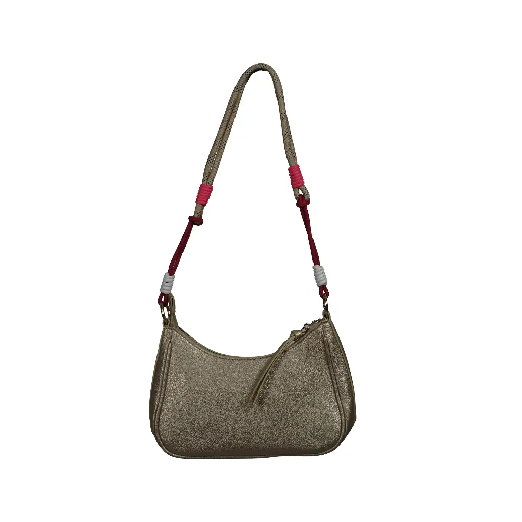 Bolso de hombro Noelle Saffiano (Inpiración Prada) Dorado 05.webp