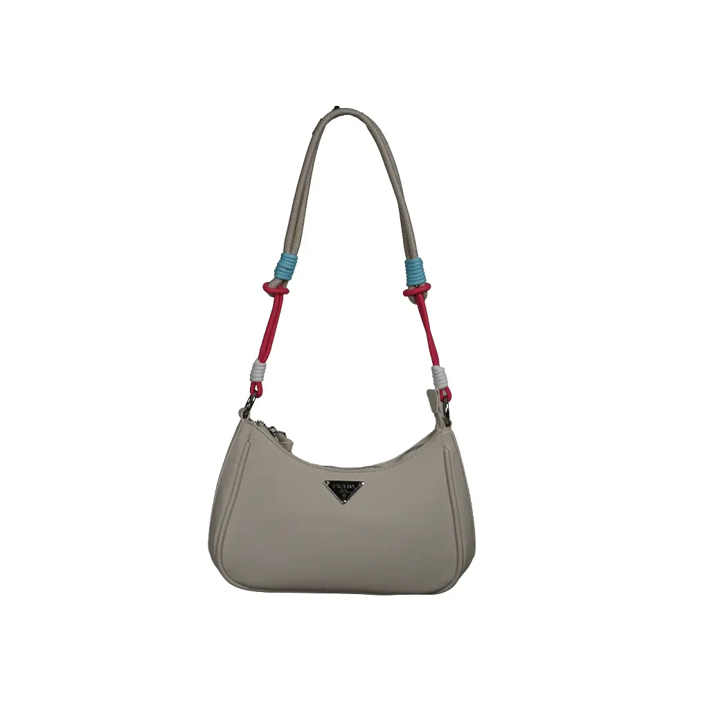 Bolso de hombro Noelle Saffiano (Inpiración Prada) beige 01.webp