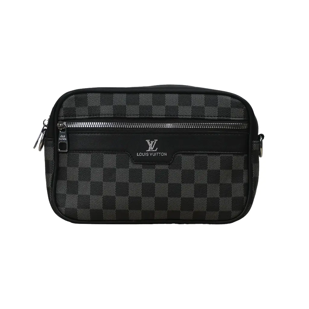 Neceser pequeño Monogram (Inspiración Louis Vuitton) Negro 01.webp