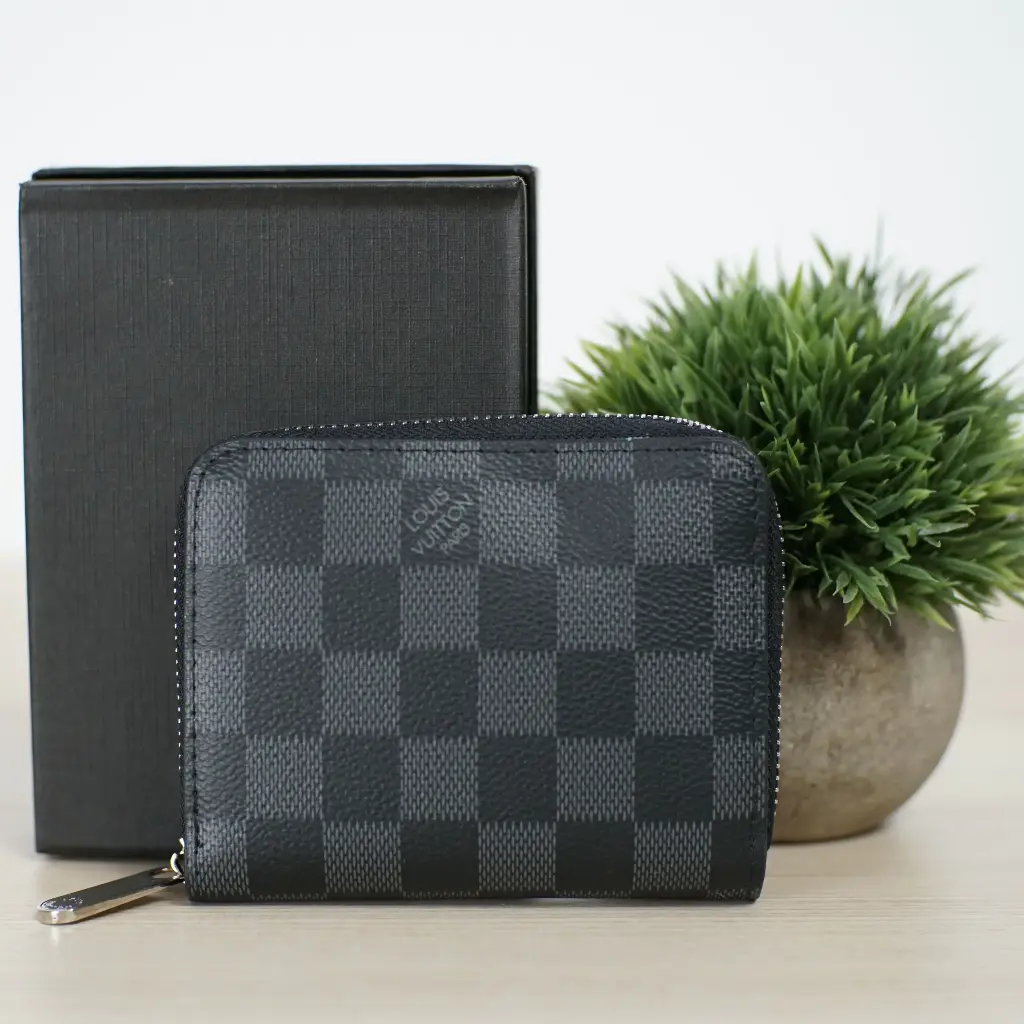 Cartera Tarjetero Pre-Owned Negro (Inspiración Louis Vuitton) 04.webp