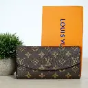 Cartera Tarjetero Emilie marrón (Inspiración Louis Vuitton) 03.webp