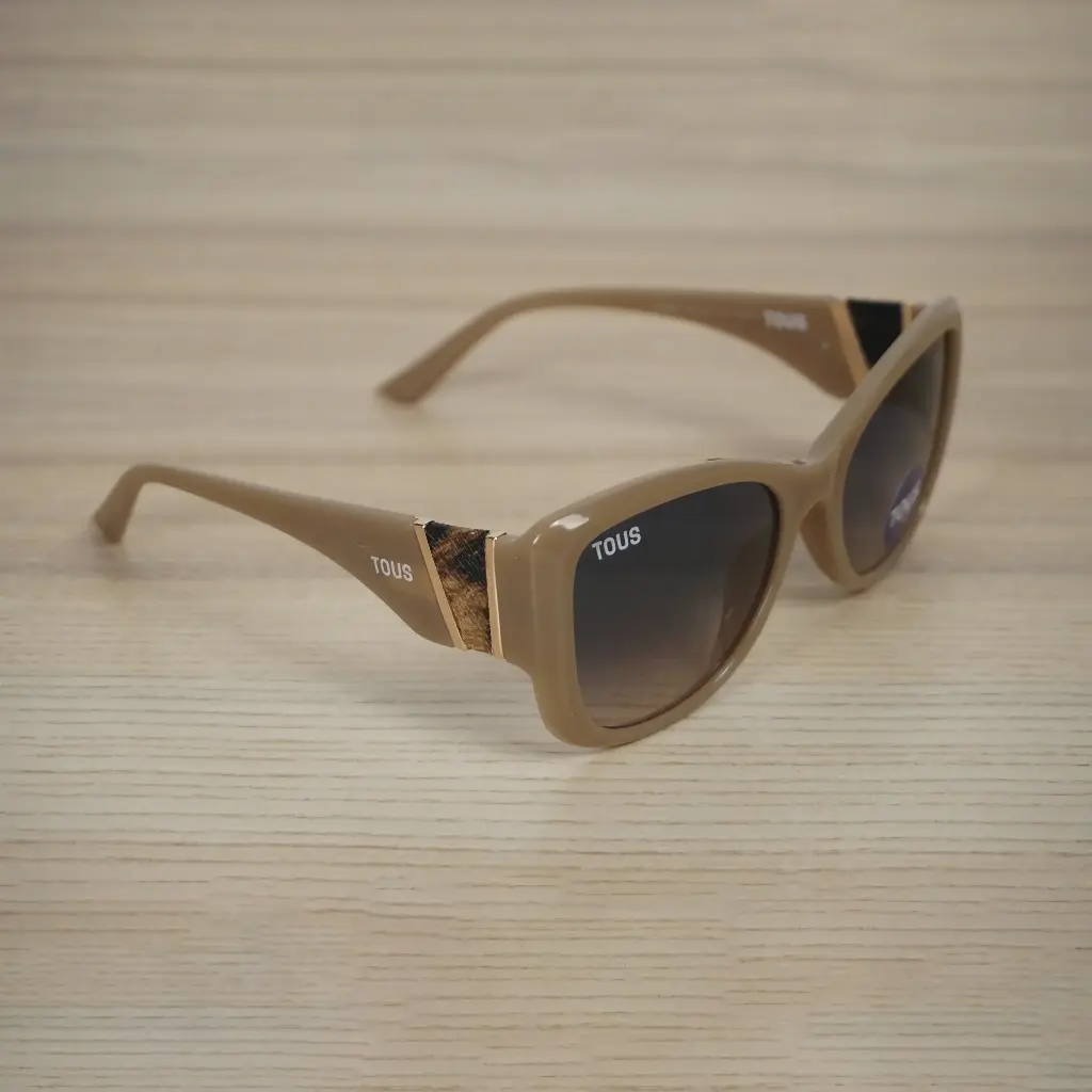 Gafas de sol marron degradadas pasta (Inspiración Tous) 02.webp