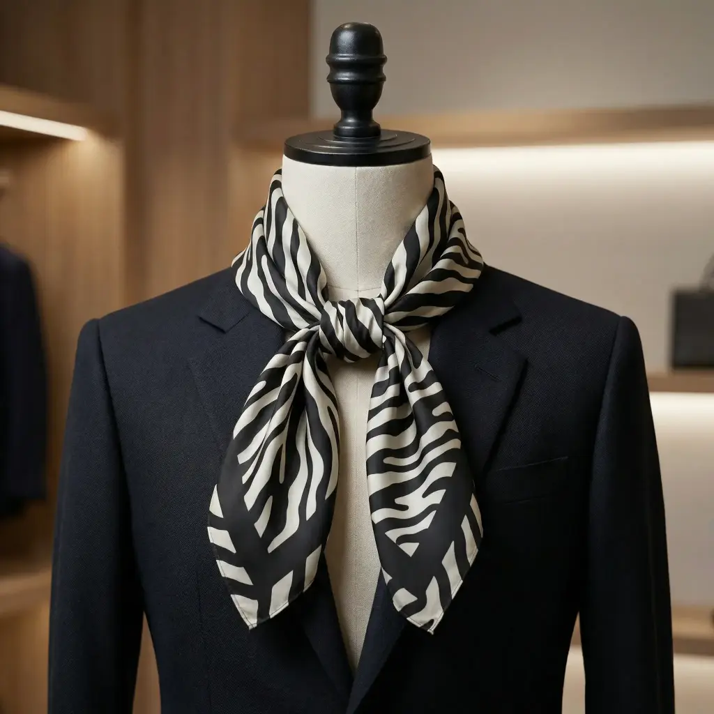 pañuelo cuadrado con estampado de cebra 02.webp