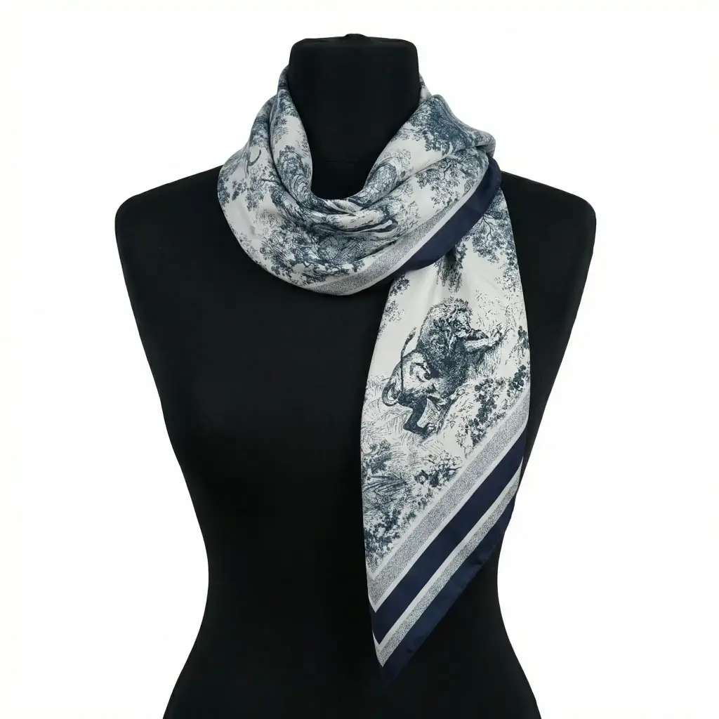 pañuelo cuadrado estampado azul oscuro 04.webp