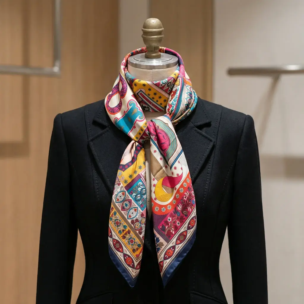 pañuelo cuadrado estampado (Inspiración Bimba y Lola) 02.webp