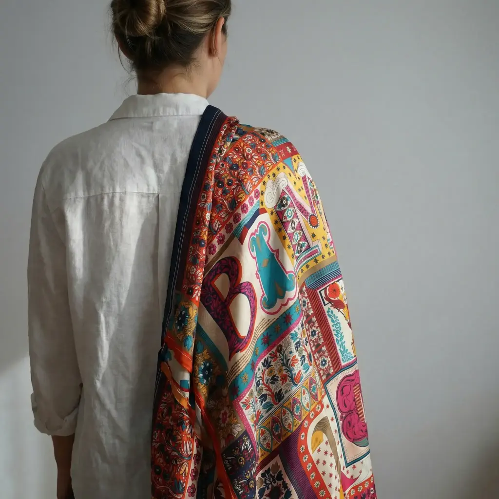 pañuelo cuadrado estampado (Inspiración Bimba y Lola) 05.webp