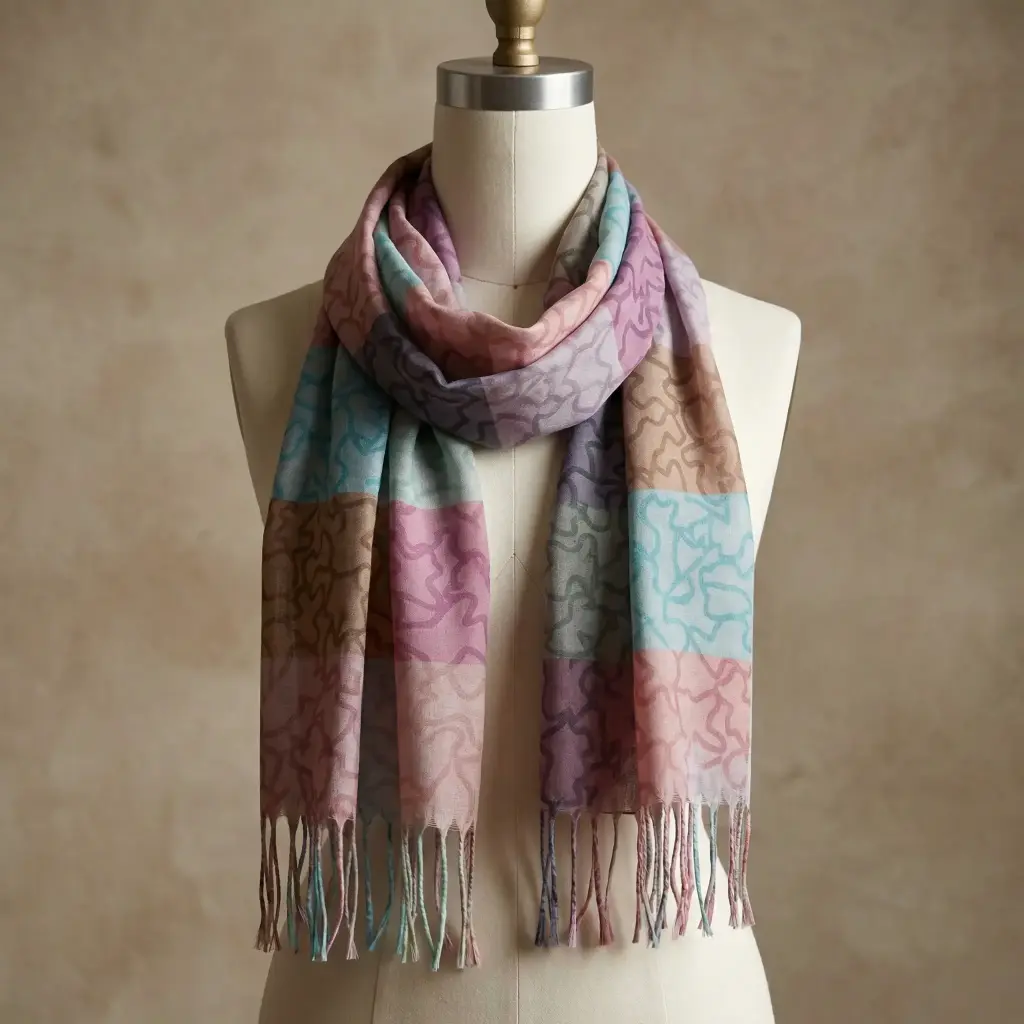 Fular estampado Tipo 2 (Inspiración Tous) 02.webp