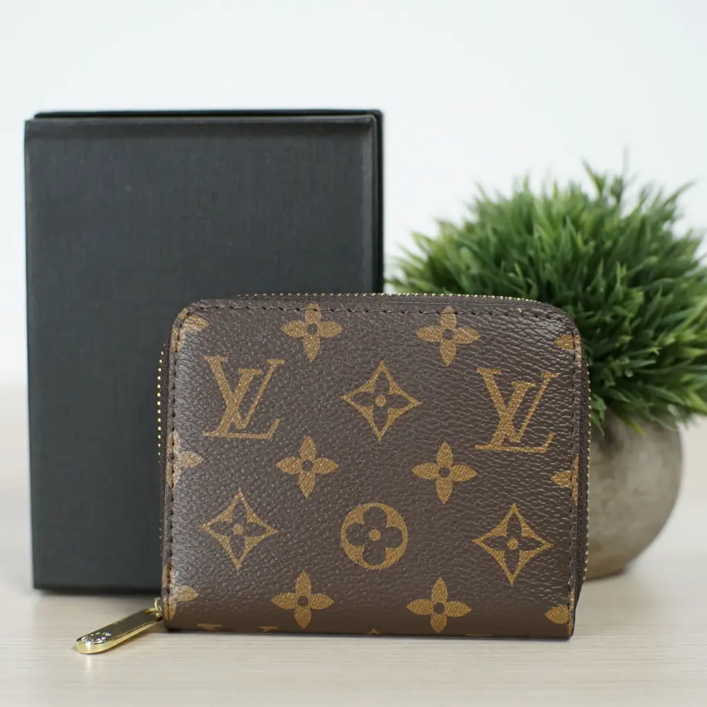 Cartera Tarjetero Pre-Owned Marron (Inspiración Louis Vuitton) 02.webp