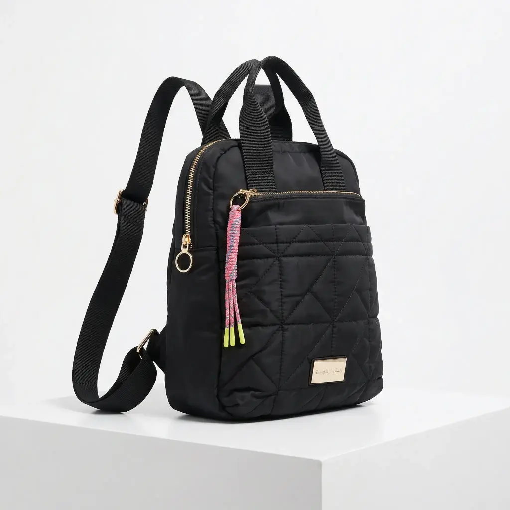 Mochila diseño acolchado casual (Inspiración Bimba y Lola) 03.webp