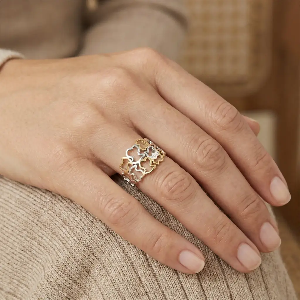 Anillo diseño calado osos (inspiración tous) 07.webp