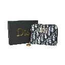 Cartera Oblique en jacquard negro (Inspiración Dior) 03.webp
