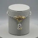 Pulsera Icon Mesh oso (inspiración tous) plata 03.webp