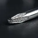 Pulseras cartier forma de clavo circonitas Plata 02.webp