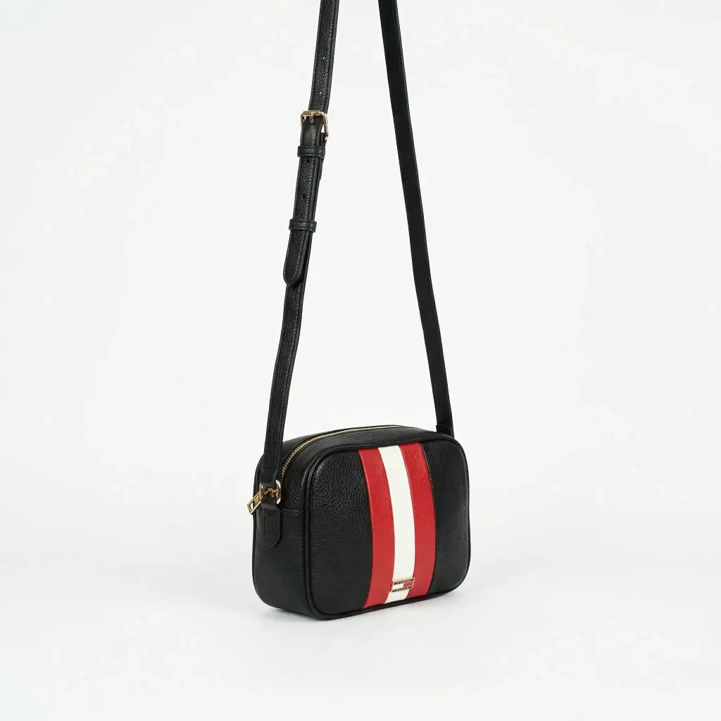 Bolso Crossbody (Inspiración Tommy Hilfiger) Negro 01.webp