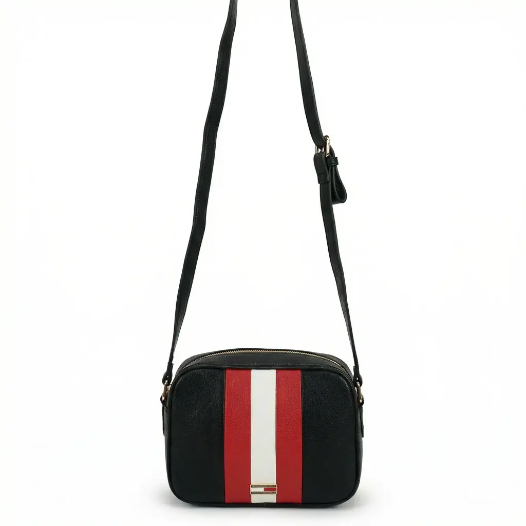 Bolso Crossbody (Inspiración Tommy Hilfiger) Negro 02.webp