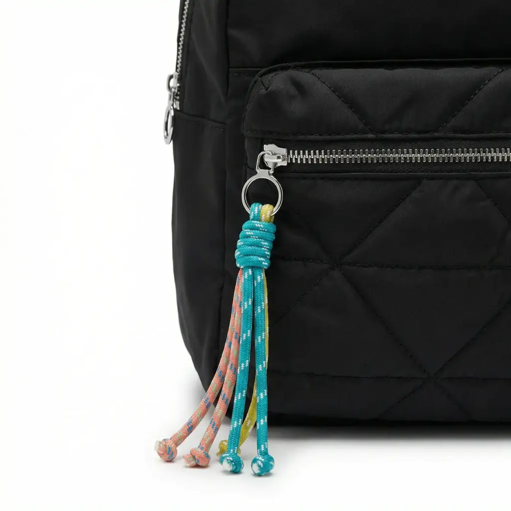 Mochila Negra Pequeña Acolchada (Inspiración Bimba y Lola) 06.webp