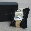 Reloj Analogico y Digital con Oso (Inspiración Tous) Bear - Dorado y Plata 02.webp