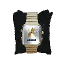 Reloj Analogico y Digital con Oso (Inspiración Tous) Bear - Dorado y Plata 01.webp