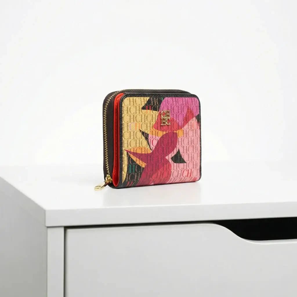 Cartera Multicolor Retro pequeña Modelo 1 (Inspiración Carolina Herrera) 04.webp