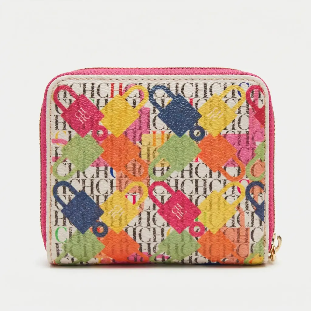 Cartera Multicolor Retro pequeña Modelo 2 (Inspiración Carolina Herrera) 02.webp