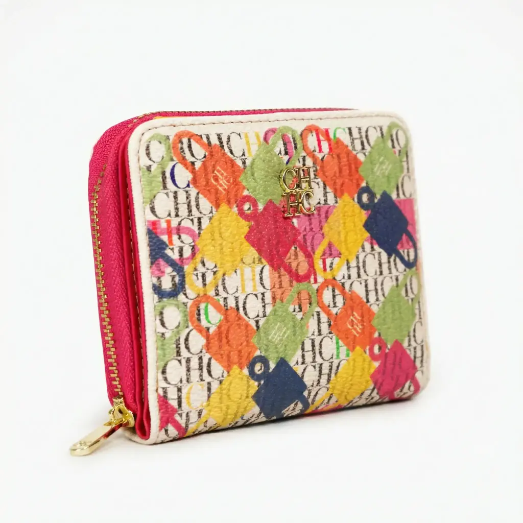 Cartera Multicolor Retro pequeña Modelo 2 (Inspiración Carolina Herrera) 03.webp