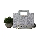 Shopper mediano Amaya (Inspiración Tous) Gris 04.webp