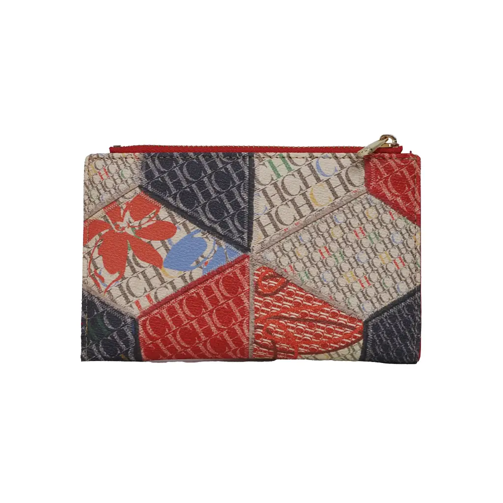 Cartera billetera Multicolor mediana Modelo 3 (Inspiración Carolina Herrera) 02.webp