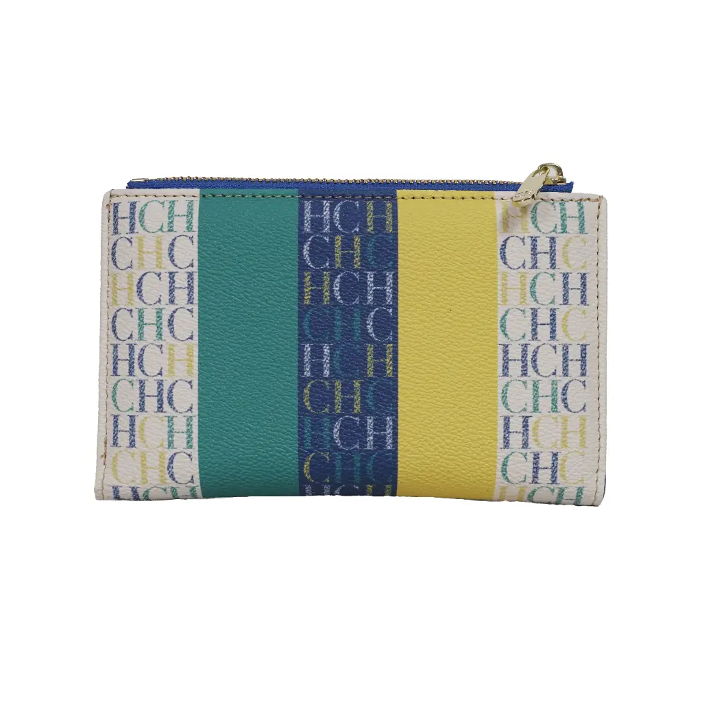 Cartera billetera Multicolor mediana Modelo 6 (Inspiración Carolina Herrera) 02.webp
