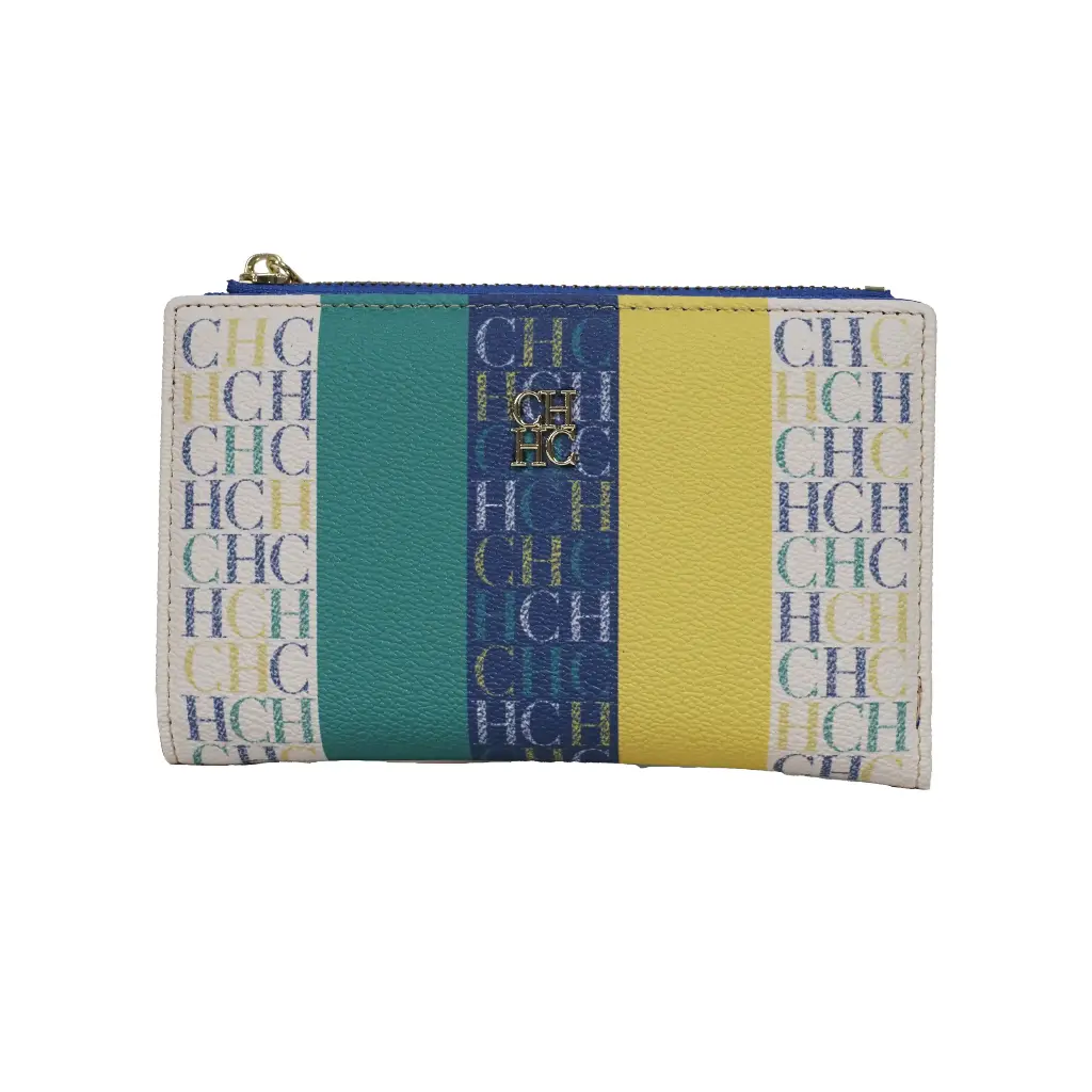 Cartera billetera Multicolor mediana Modelo 6 (Inspiración Carolina Herrera) 01.webp