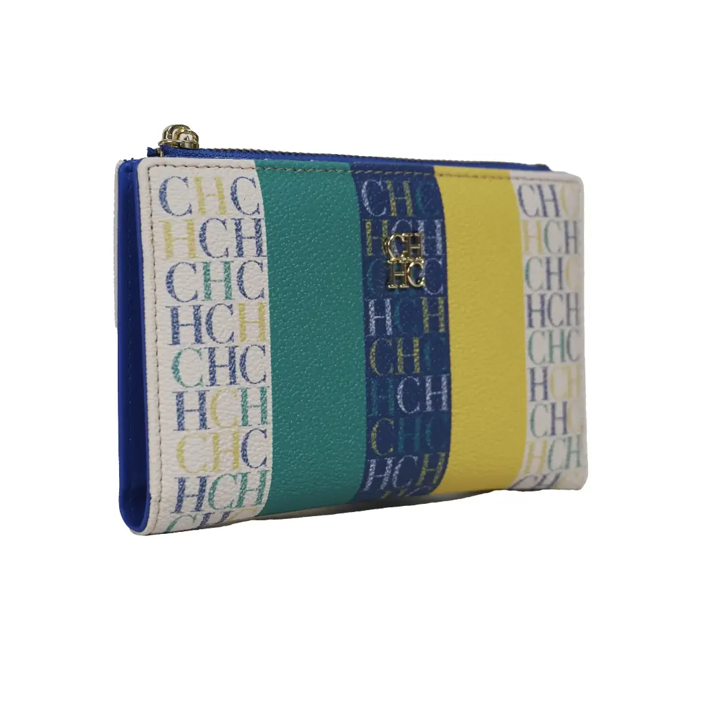 Cartera billetera Multicolor mediana Modelo 6 (Inspiración Carolina Herrera) 03.webp