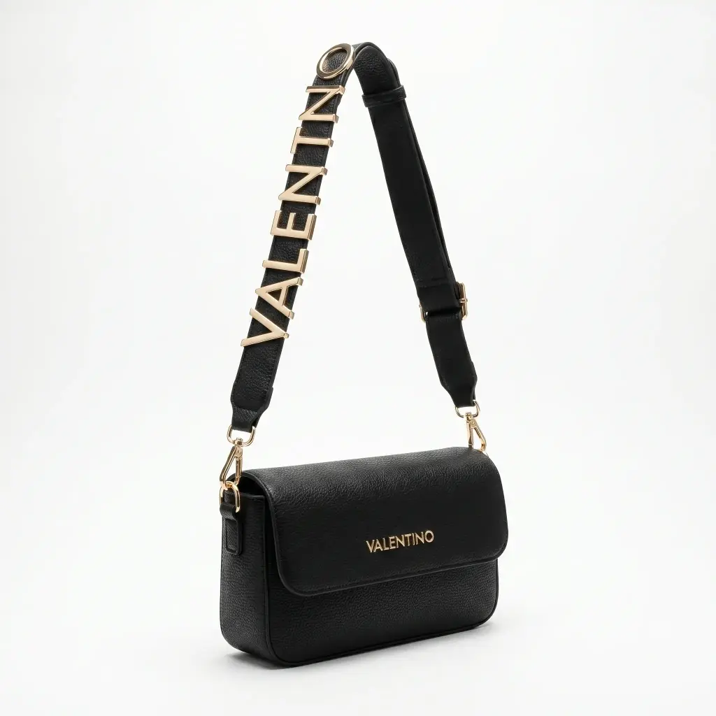 Bolso de hombro clasico (Inspiración Valentino) Negro 03.webp
