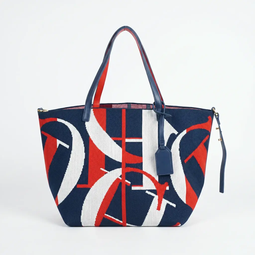 Bolso Tote Monogram estampado multicolor (Inspiración Carolina Herrera) 02.webp