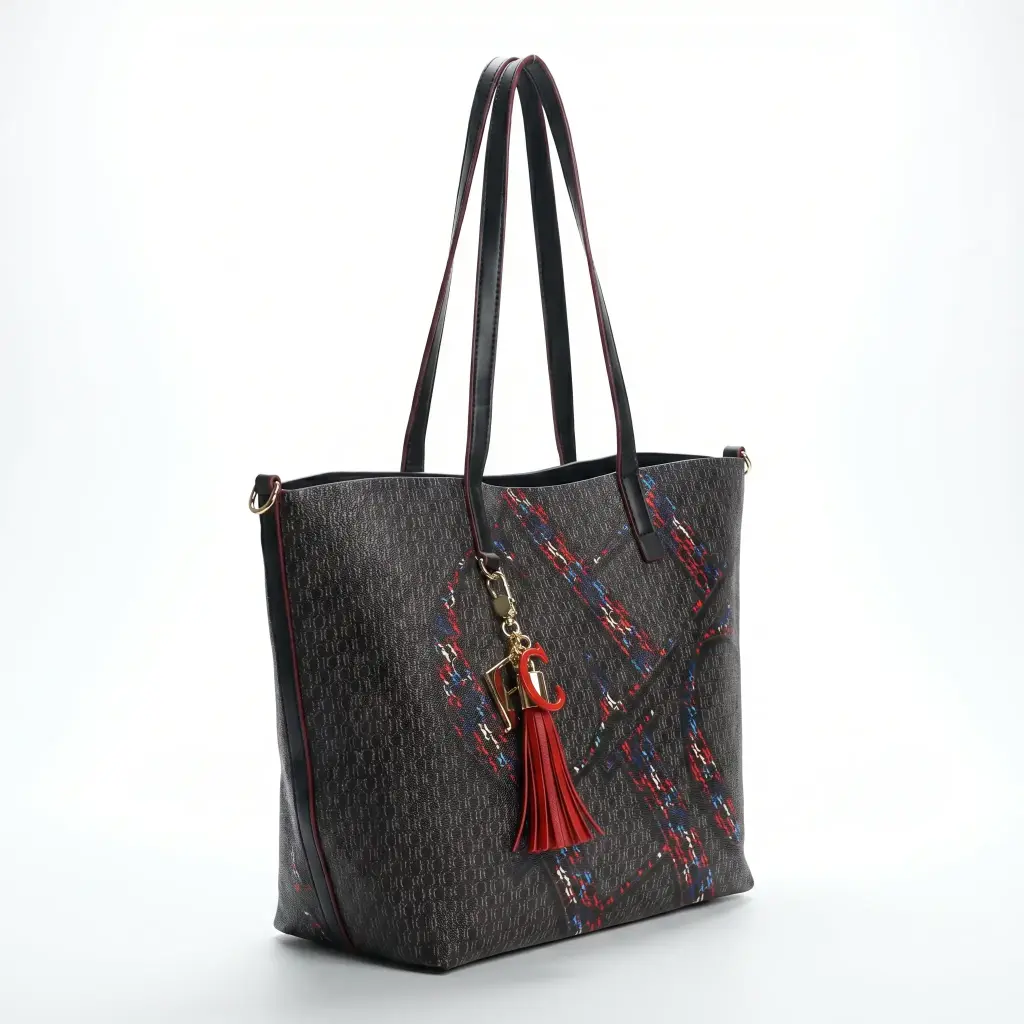 Bolso Shopper Monogram grande con Neceser (Inspiración Carolina Herrera) 01.webp