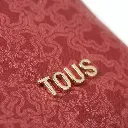 Mini bolso bandolera Bagette Kaos Lines (Inpiración Tous) Rojo 04.webp