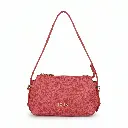 Mini bolso bandolera Bagette Kaos Lines (Inpiración Tous) Rojo 06.webp