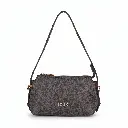 Mini bolso bandolera Bagette Kaos Lines (Inpiración Tous) Negro 01.webp