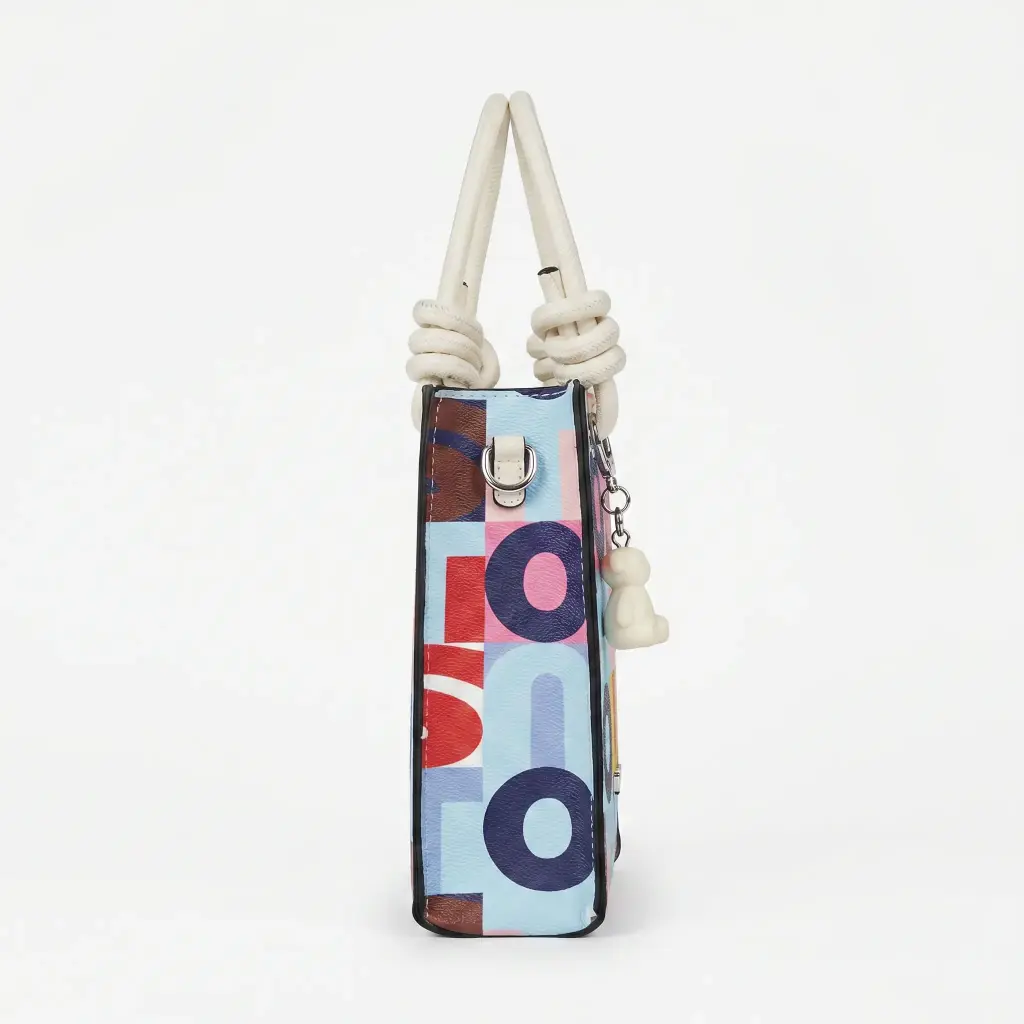 Mini bolso bandolera Multicolor Carol (Inspiración Tous) 05.webp