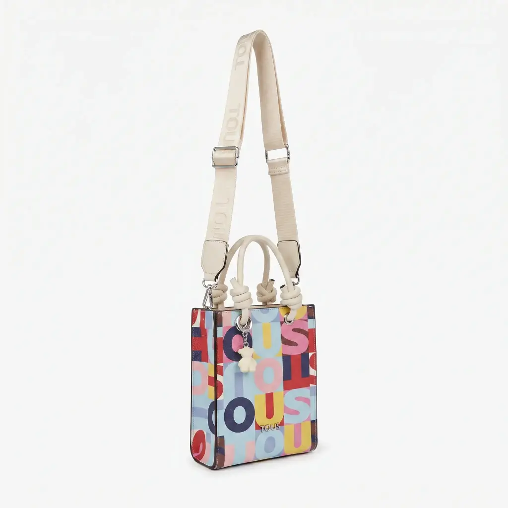 Mini bolso bandolera Multicolor Carol (Inspiración Tous) 04.webp