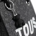 Mini bolso bandolera Kaos Lines Gris (Inspiración Tous) 05 .webp