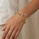 Pulsera bicolor New Silueta (Inspiración Tous) 05.webp