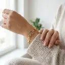 Pulsera bicolor New Silueta (Inspiración Tous) 04.webp