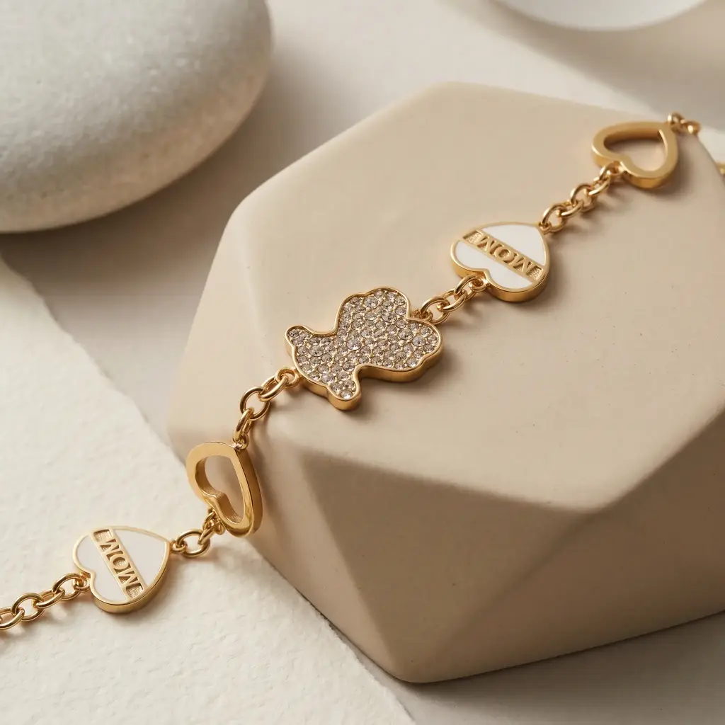 Pulsera Love Mom (Inspiración Tous) 02.webp