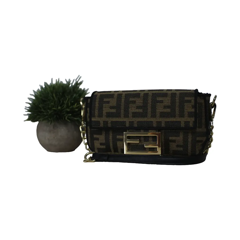 Bolso Baguette Mini  (Inspiración Fendi) - Marron 04.webp