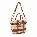 Bolso de Rafia Trenzada Lineas Color (Inspiración Tous) Color Tierra 06.webp